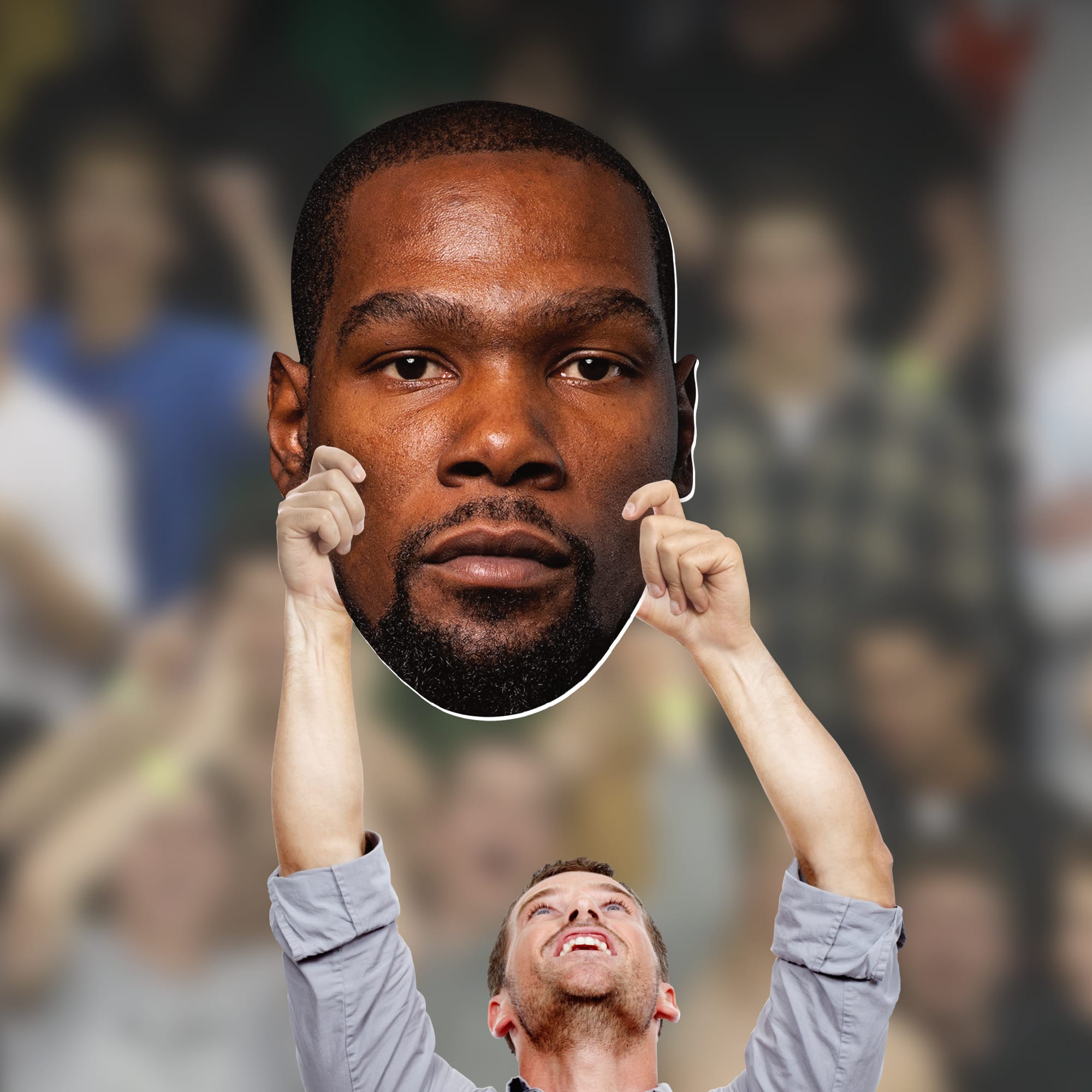 Kevin Durant - Big Head - Official NBA - Houston Rockets - Foam Core Cutout