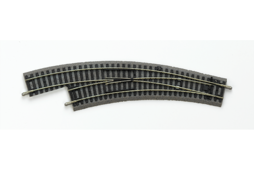 PIKO 55422 HO Scale Roadbed Left Curved Switch BWL R2/R3 30?