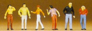 Preiser 79026 N Pedestrians Walking (6)