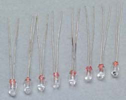 Piko 56015 HO Scale 1/87 Bulb for Blauer Blitz Int.Light (8 Pcs)