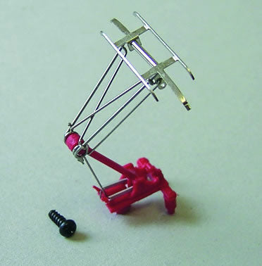 Piko 56156 HO Scale 1/87 Hobby Loco Pantograph Red Base