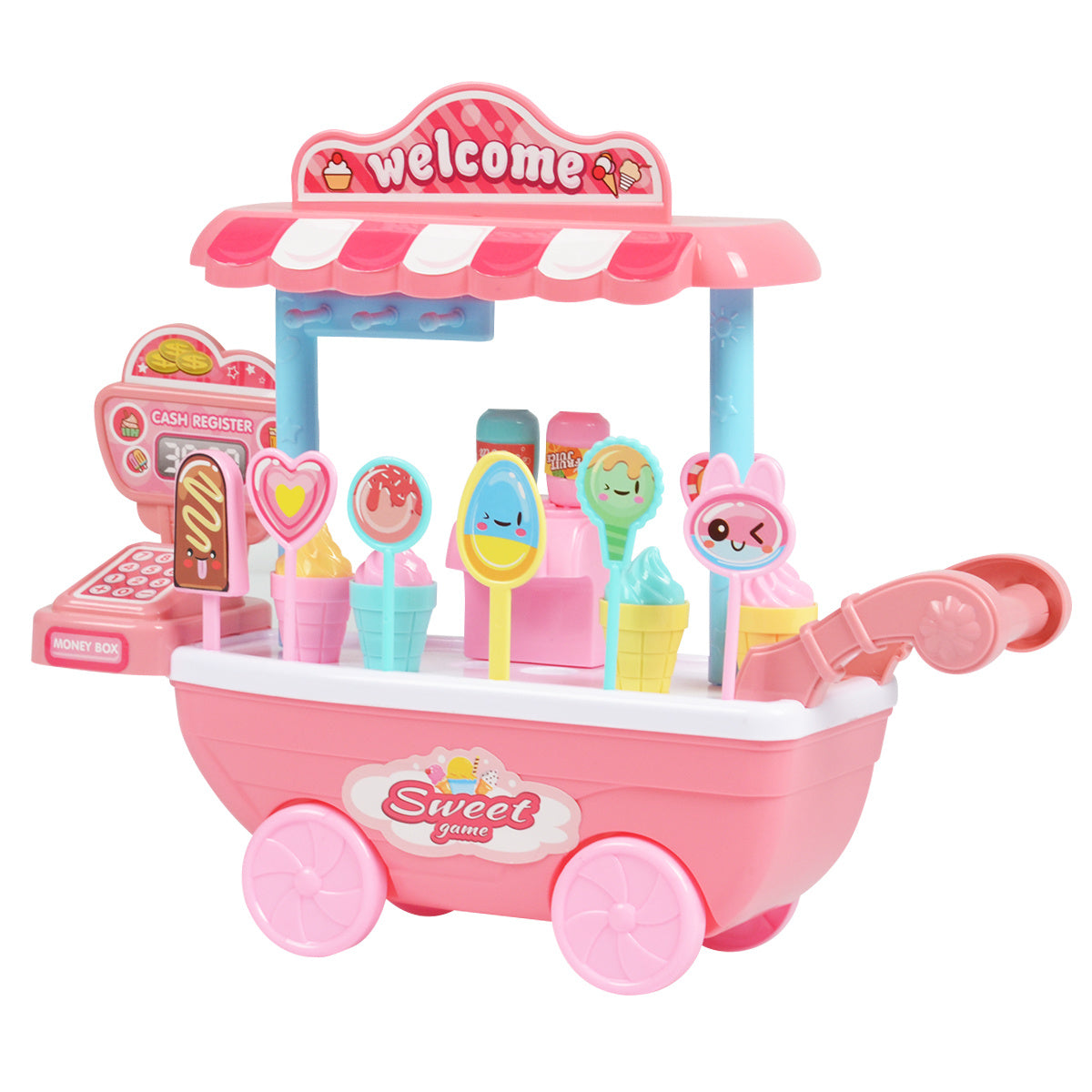 Ice Cream Truck Pretend Play Kit for Kids