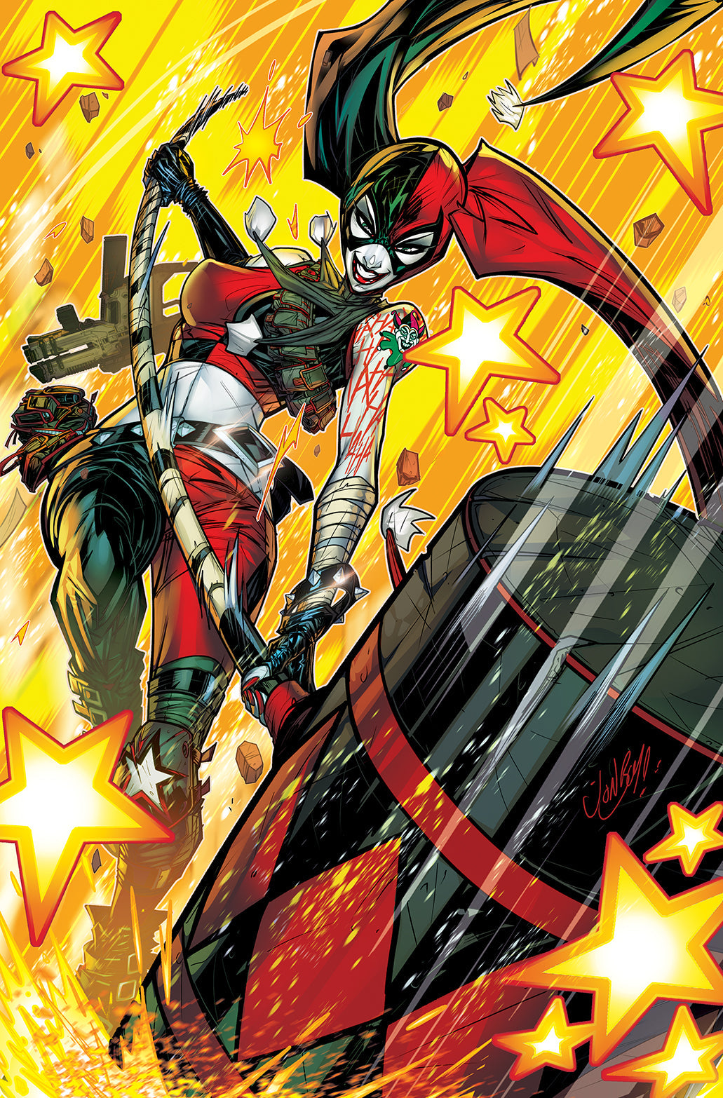 Harley Quinn #24 C Jonboy Meyers 90S Cover Month Card Stock Variant (11/22/2022) Dc