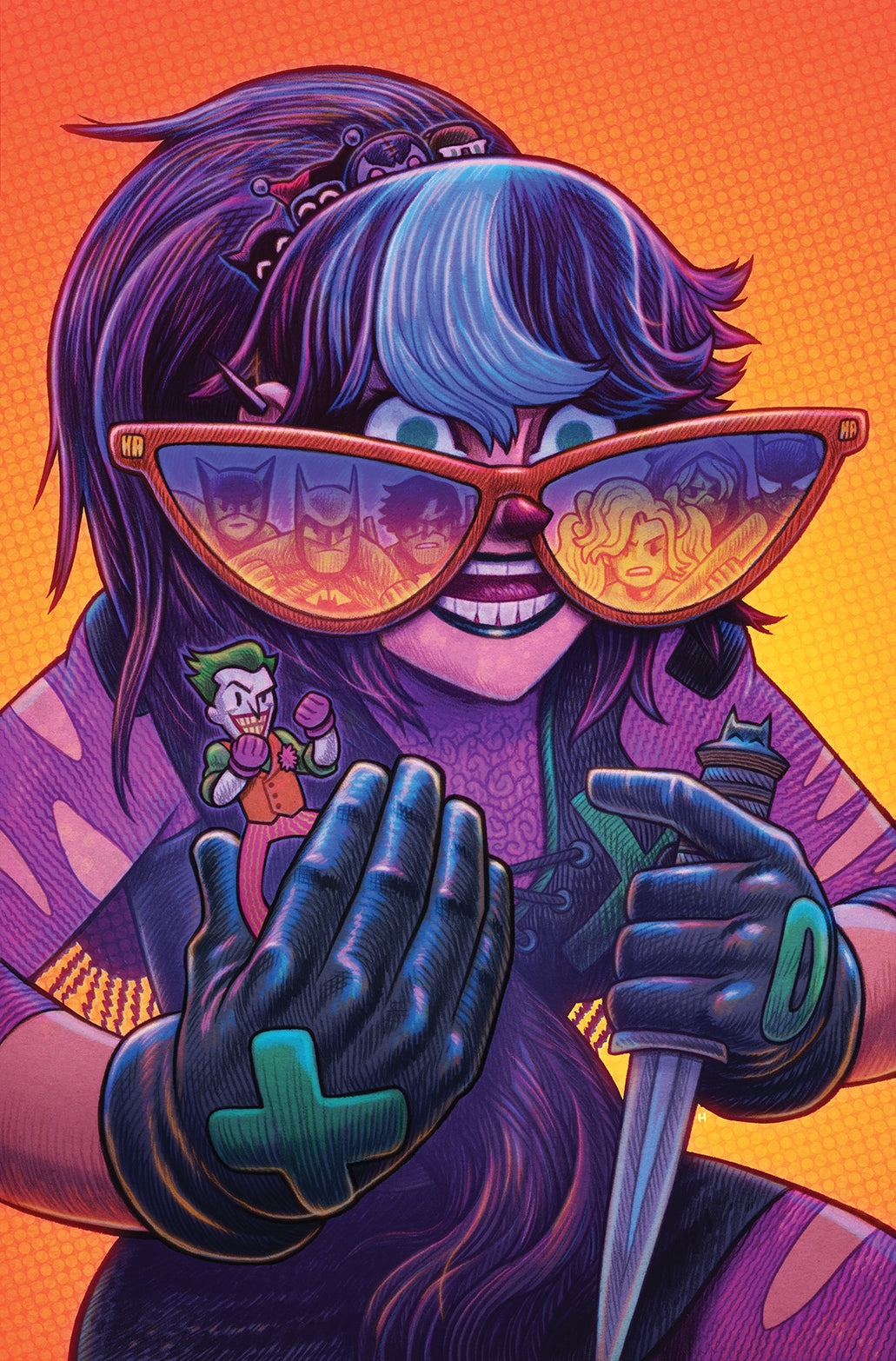 Punchline The Gotham Game #2 (Of 6) D 1:25 Dan Hipp Card Stock Variant (11/22/2022) Dc