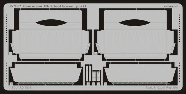 Eduard 35932 1/35 Armor- Centurion Mk 5 Tool Boxes for AFV