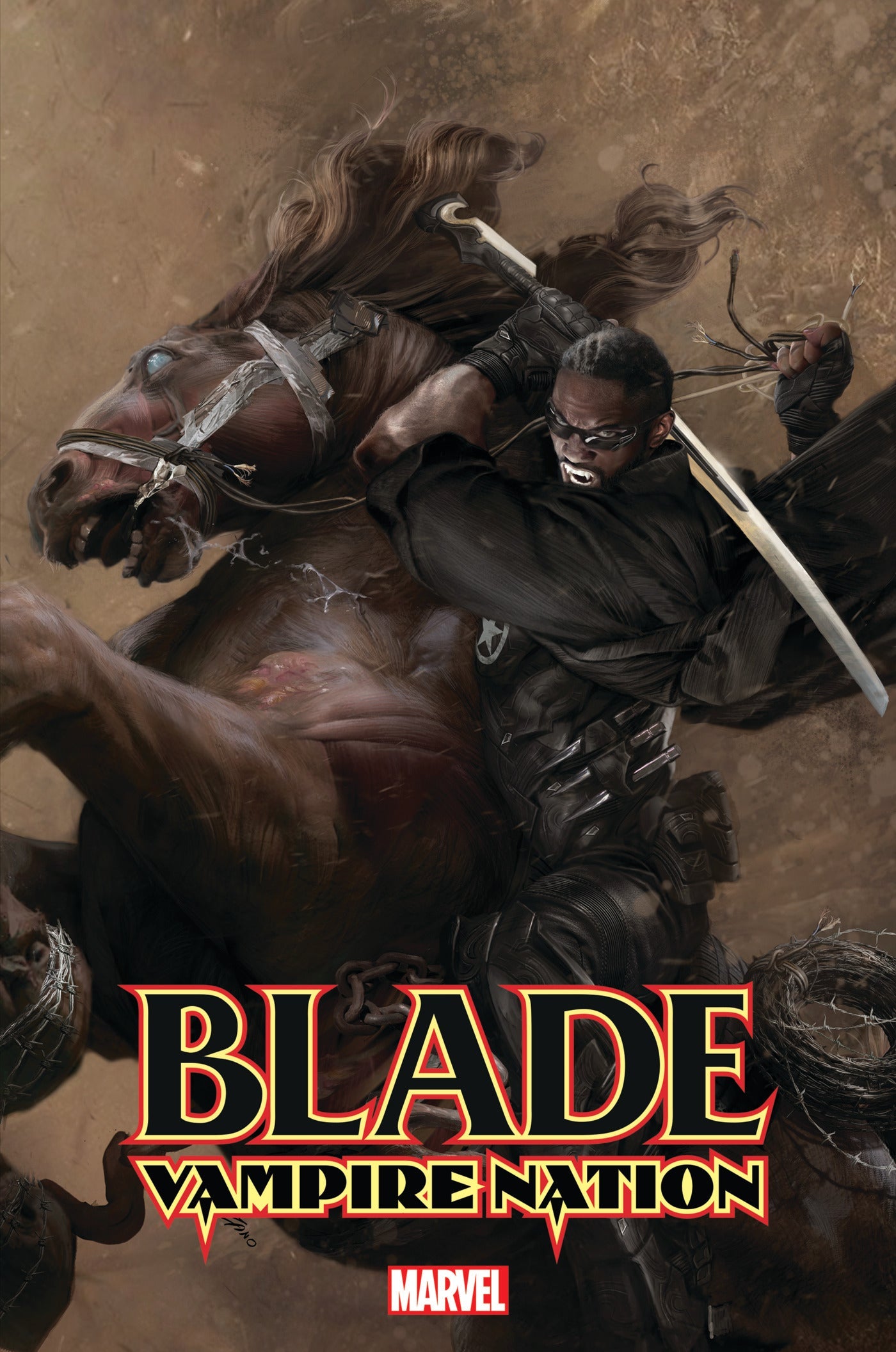 Blade Vampire Nation #1 B Alexander Lozano Variant (11/16/2022) Marvel