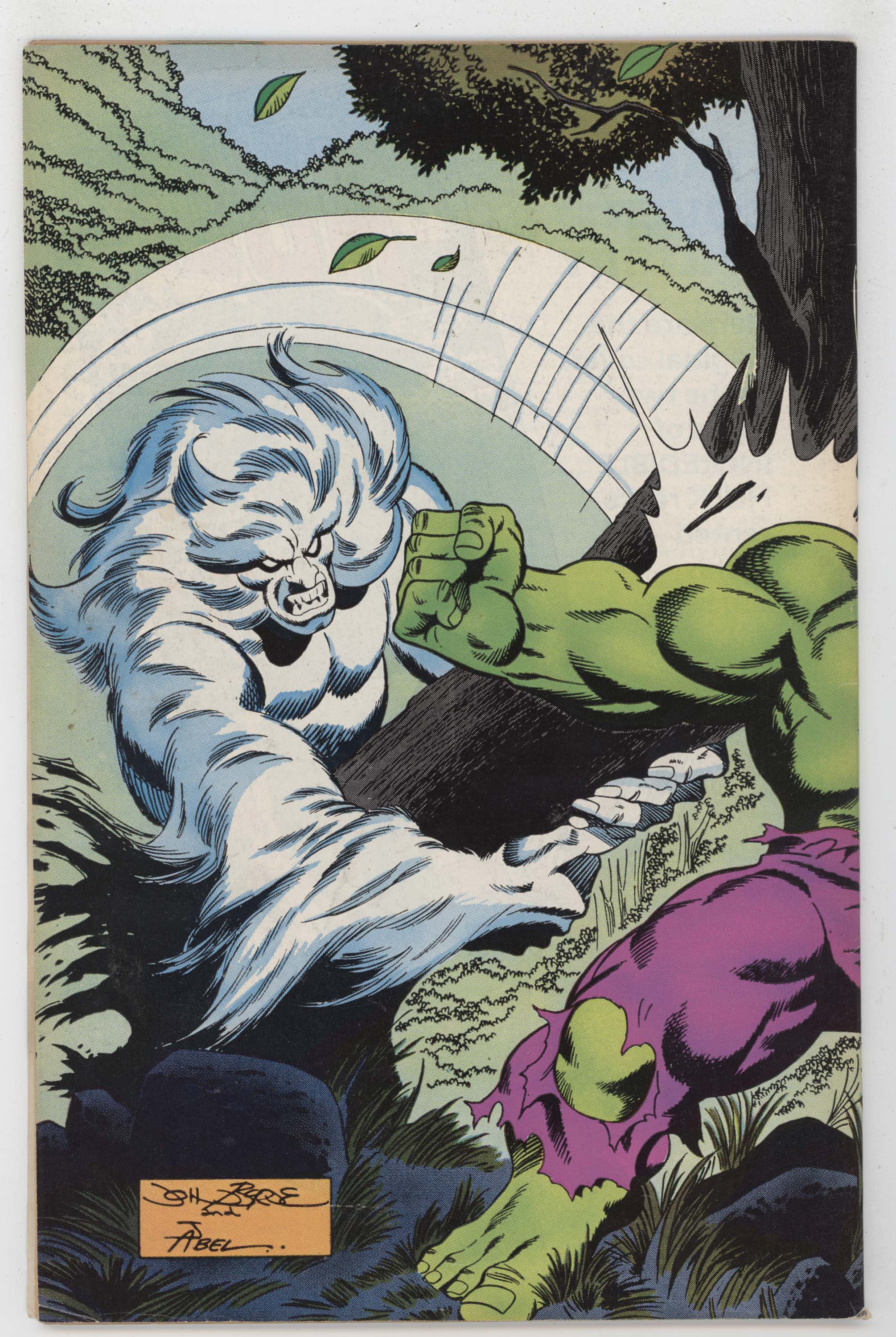 Incredible Hulk And Wolverine 1 Marvel 1986 VF 180 181 John Byrne