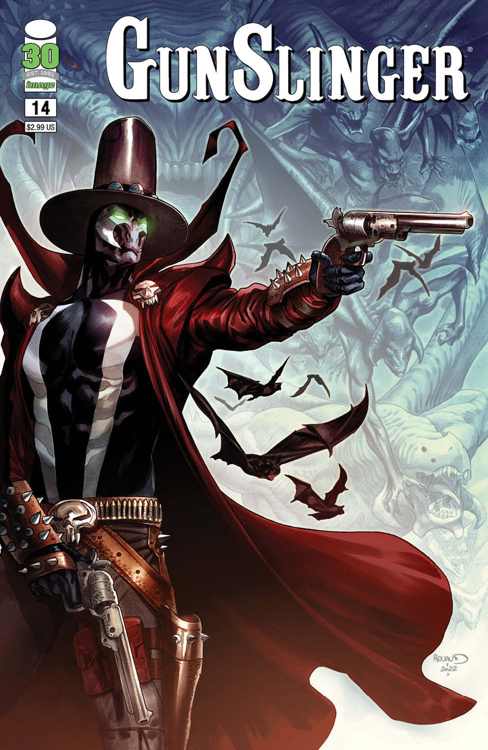 Gunslinger Spawn #14 A Paul Renaud Todd McFarlane (11/16/2022) Image