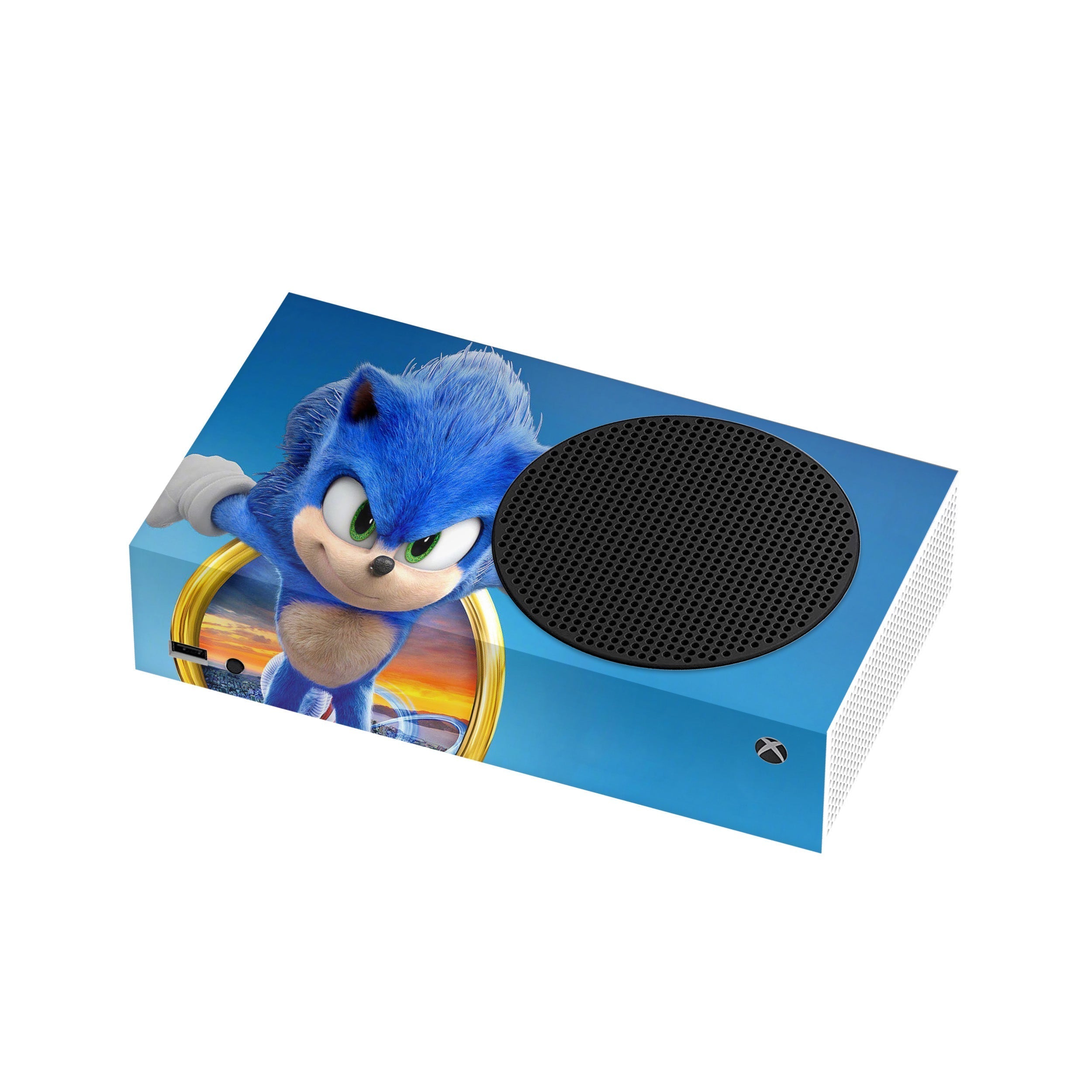 Blue Speedster Xbox Series S Skin