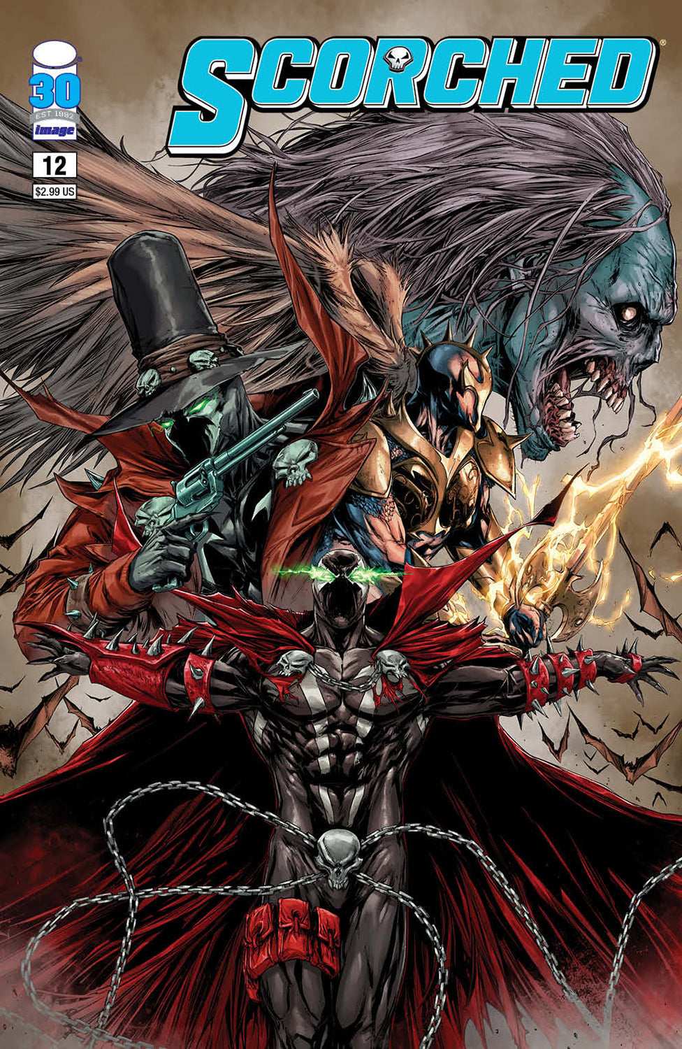 Spawn Scorched #12 A Ryamond Gay Sean Lewis (11/23/2022) Image