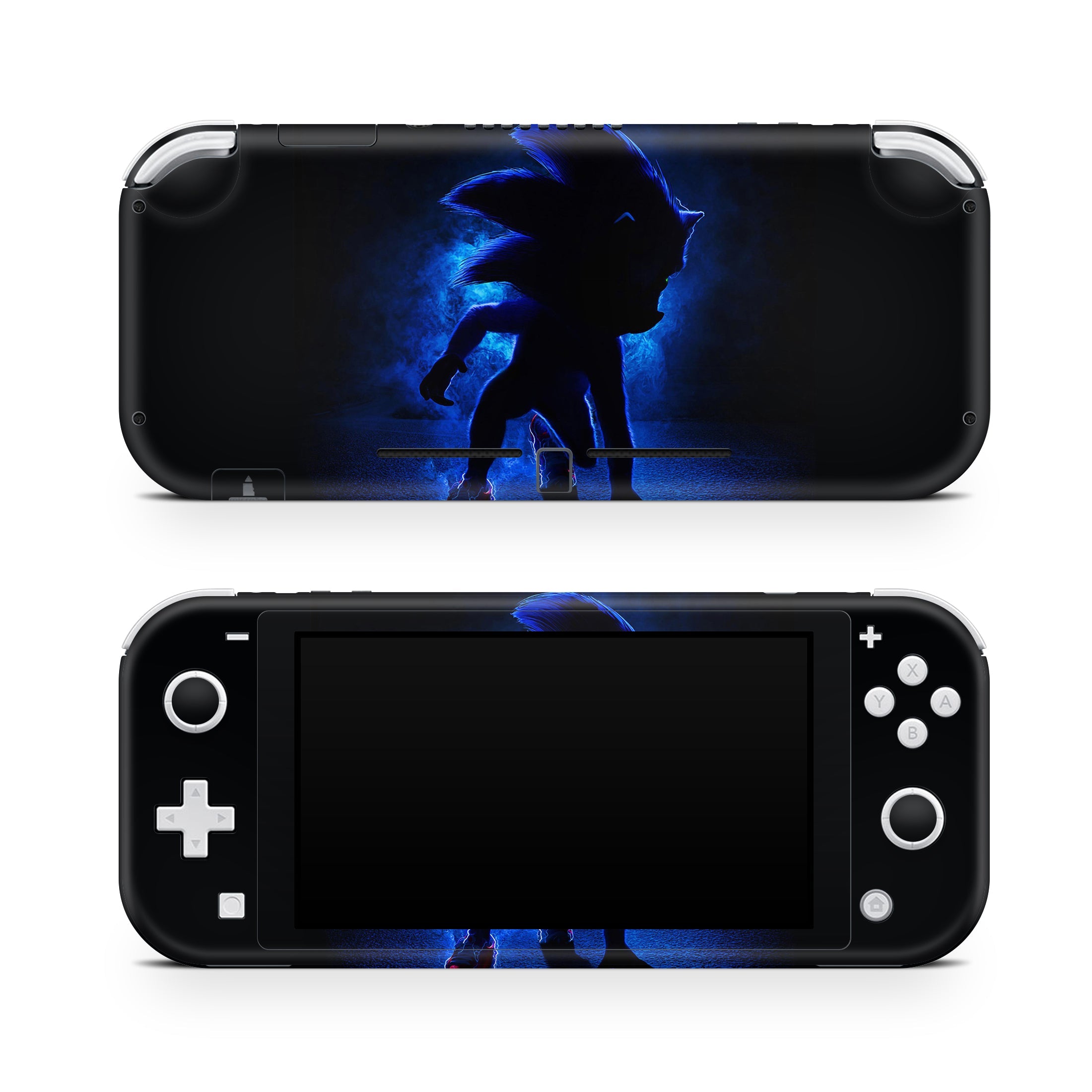 Blue Speedster Nintendo Switch Lite Skin