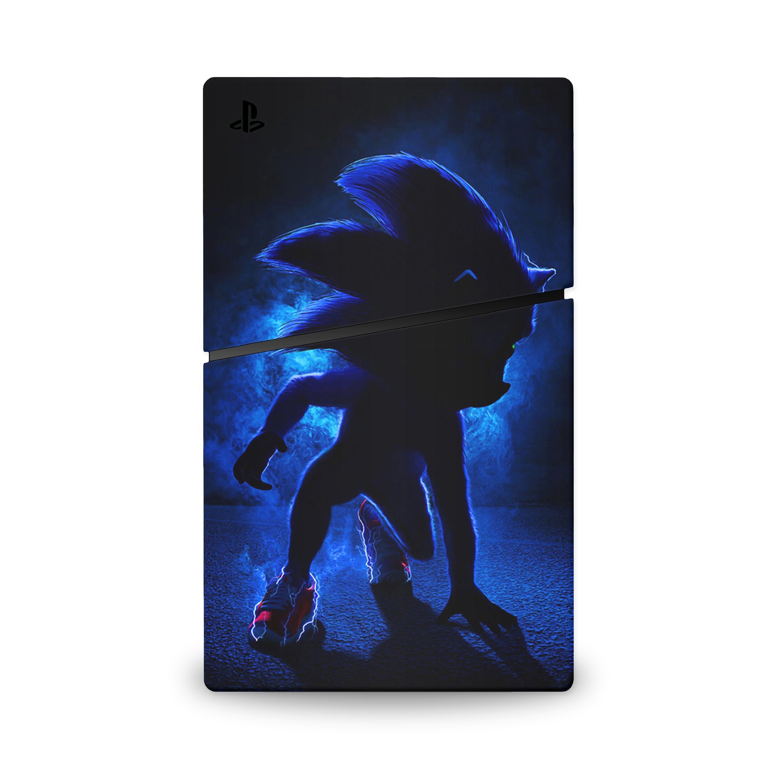 Blue Speedster PS5 Slim Digital Skin