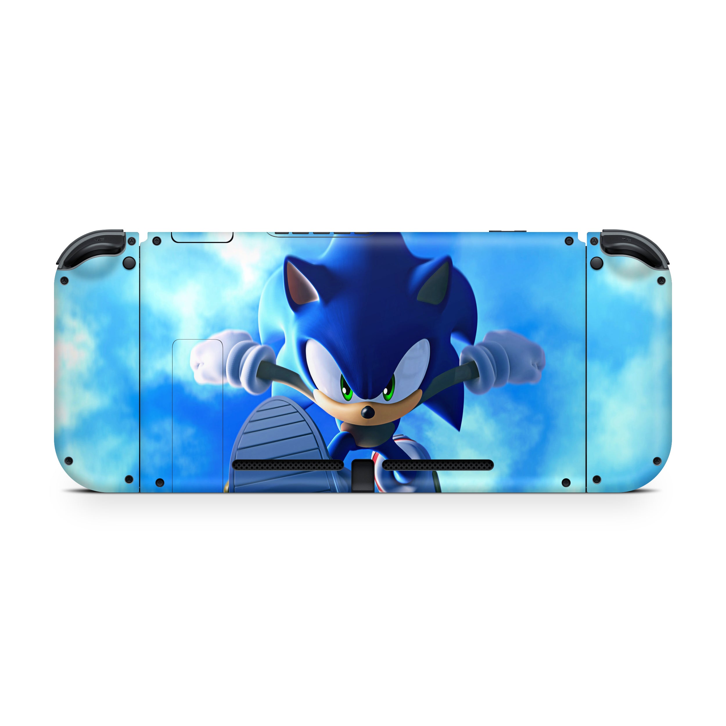 Blue Speedster Nintendo Switch Skin