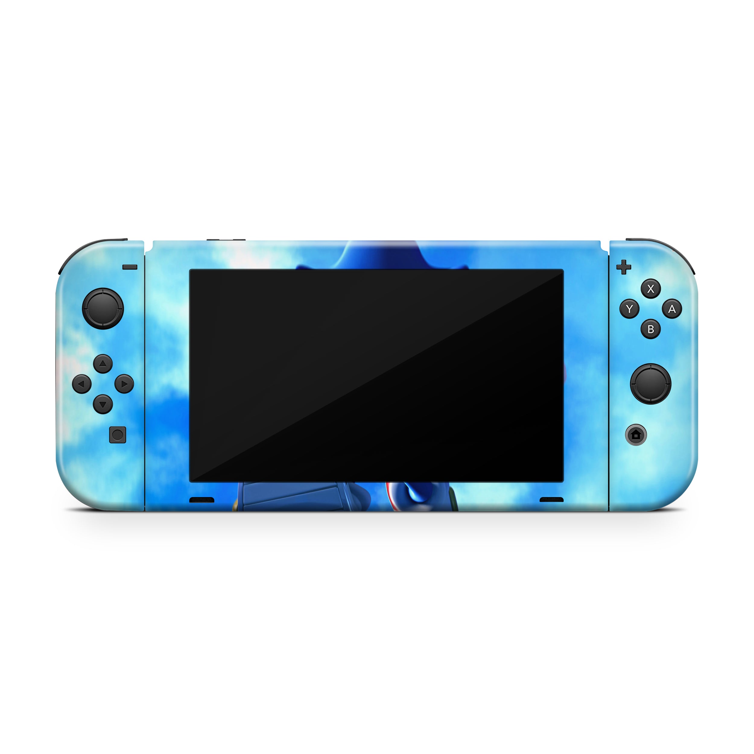 Blue Speedster Nintendo Switch Skin