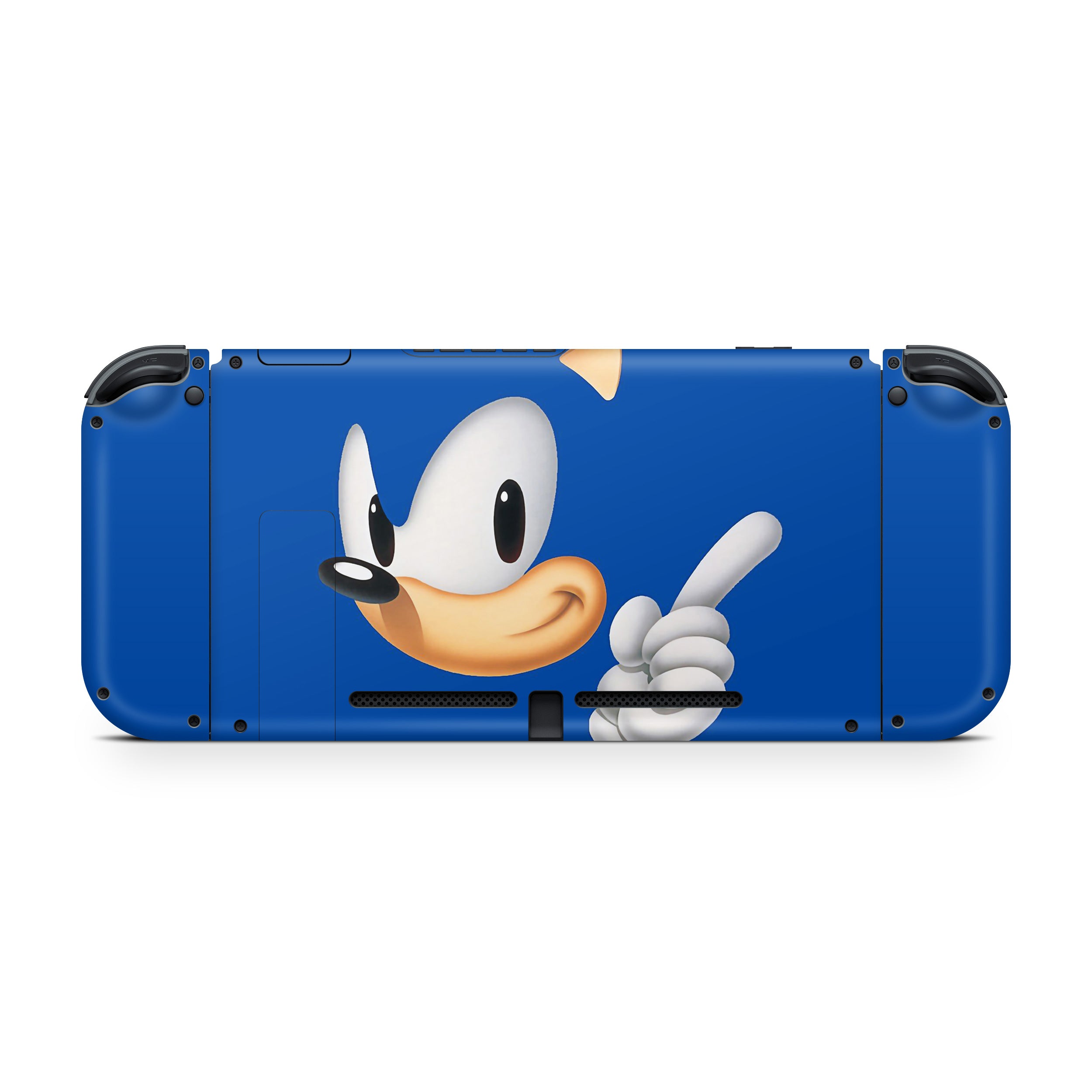 Blue Speedster Nintendo Switch Skin