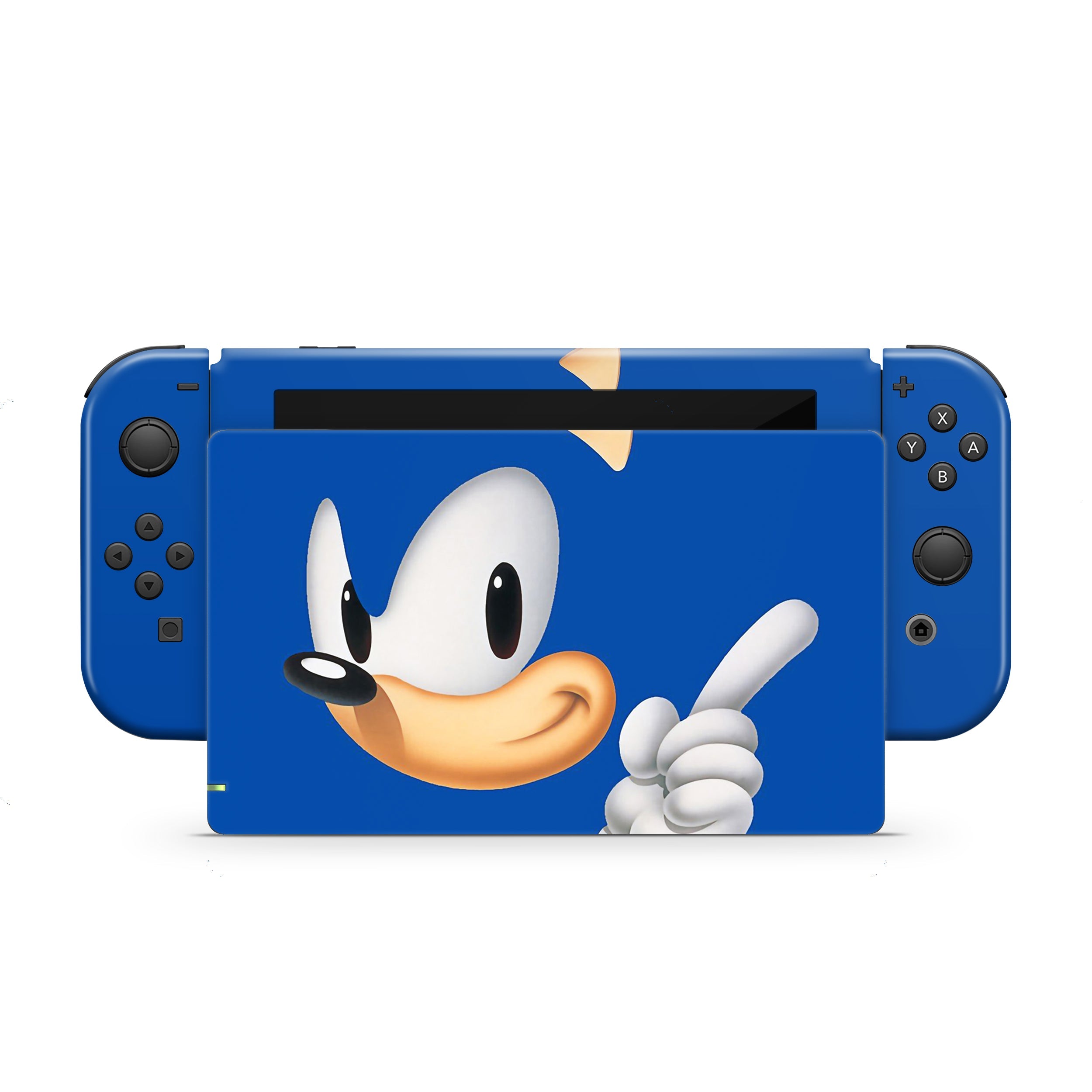 Blue Speedster Nintendo Switch Skin