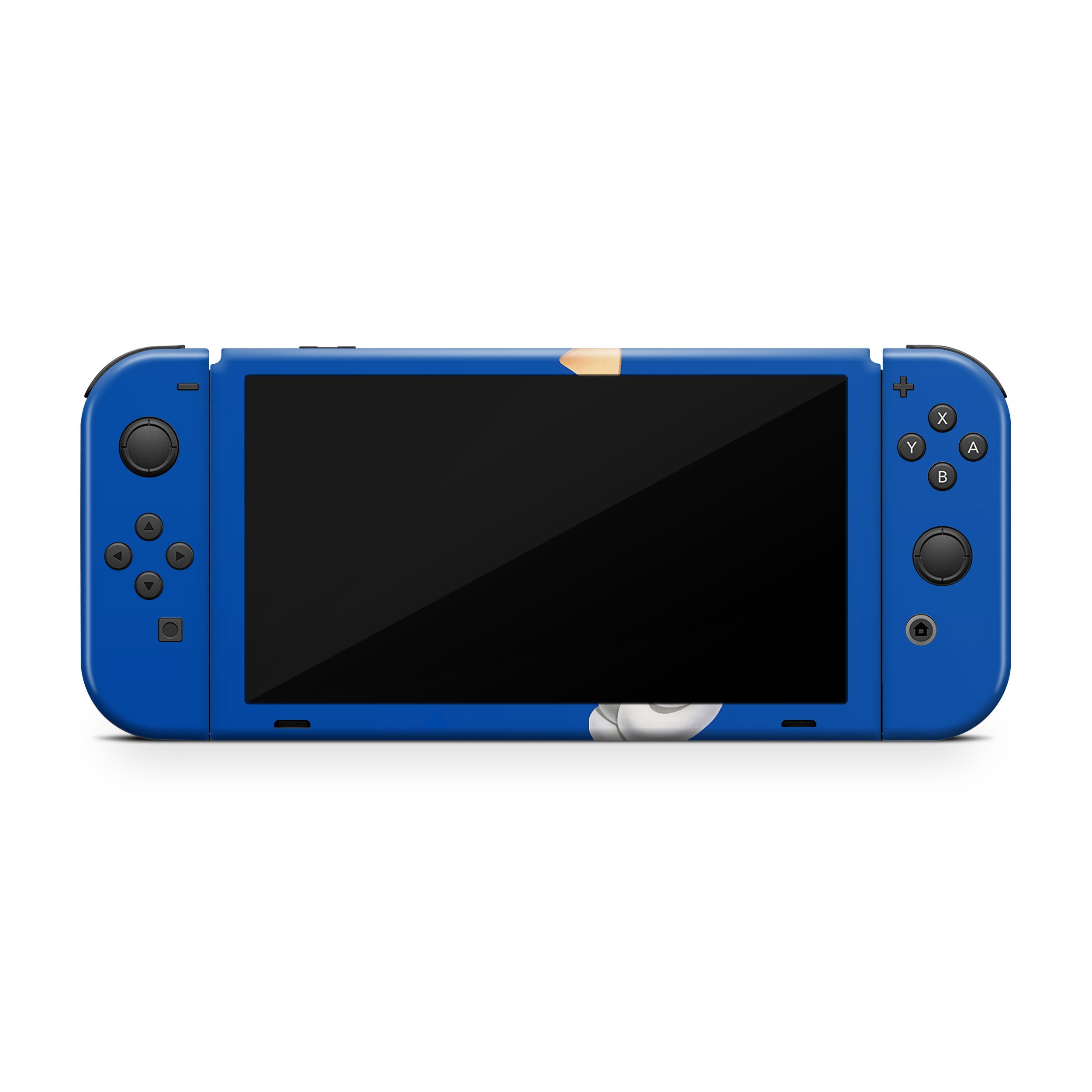 Blue Speedster Nintendo Switch OLED Skin