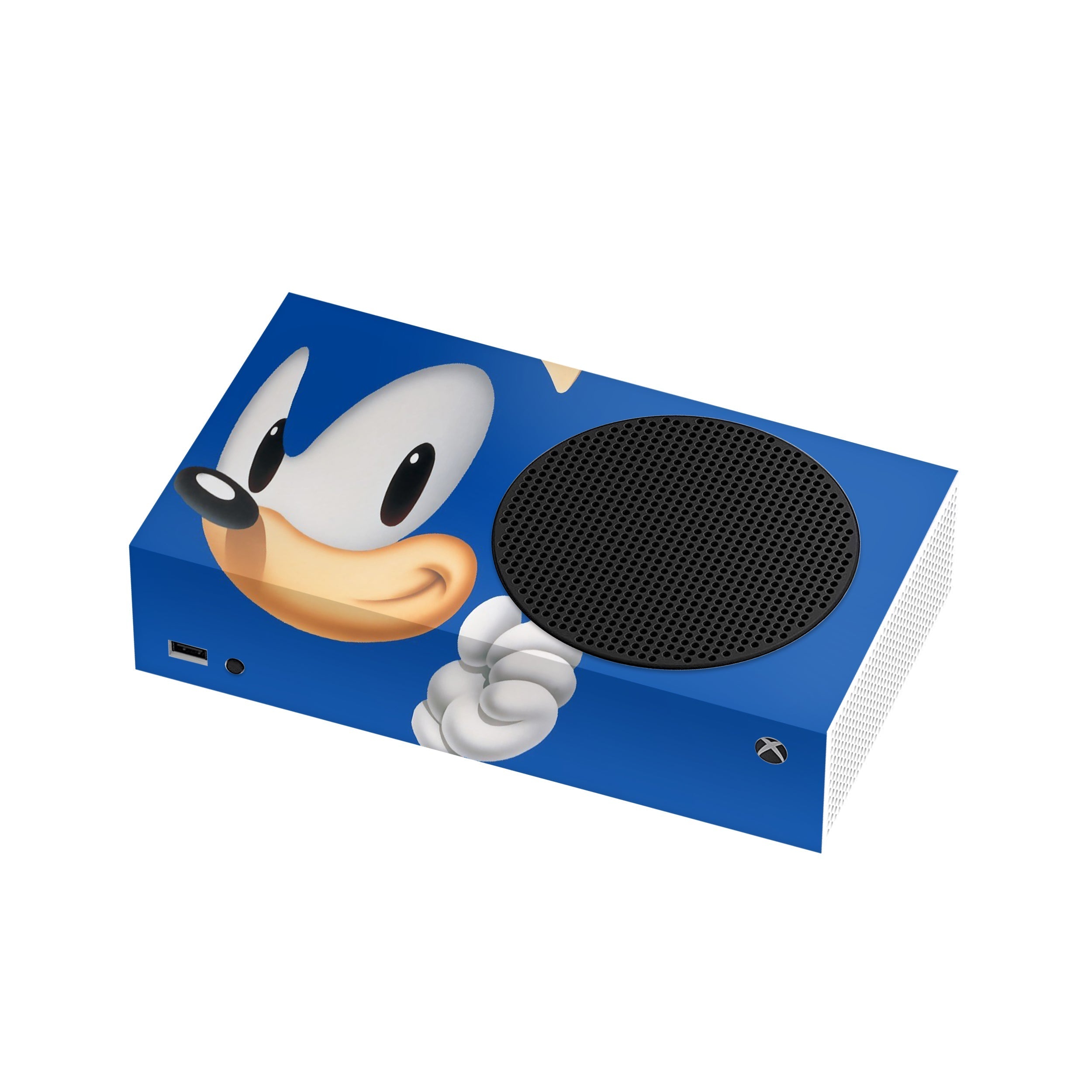 Blue Speedster Xbox Series S Skin