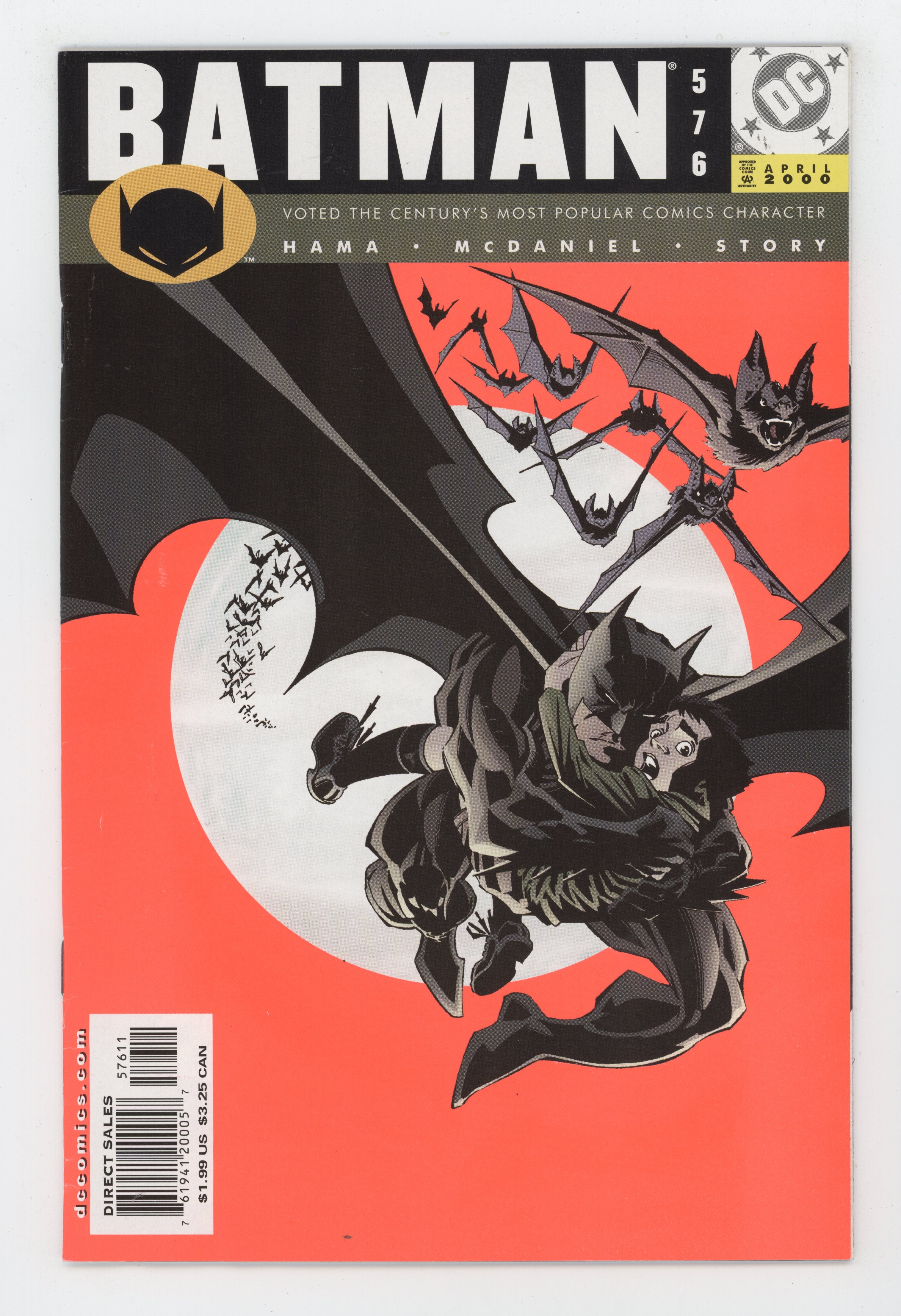 Batman 576 DC 2000 Scott McDaniel Larry Hama