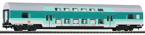 Piko 57680 HO Scale 1/87 Bi-Level Coach Dbmu 748 DB V Turquoise