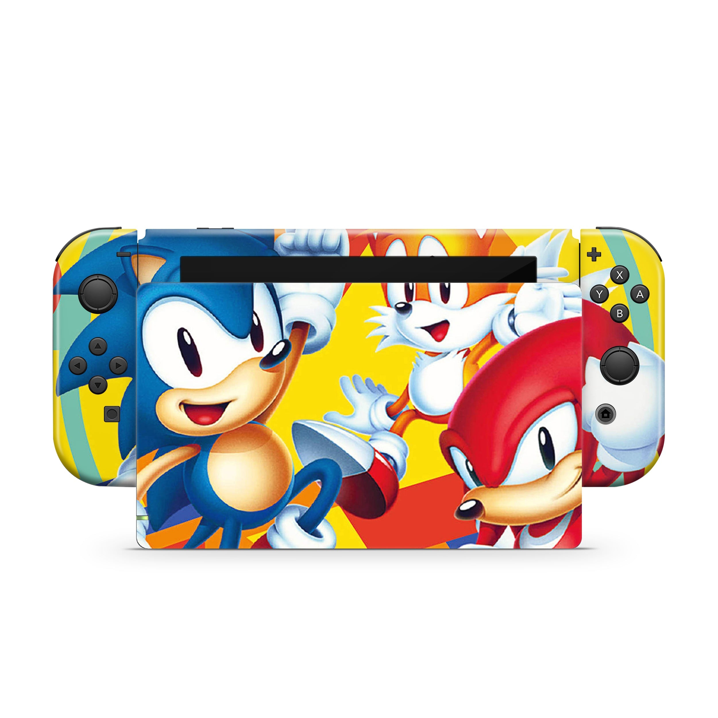 Blue Speedster Nintendo Switch Skin