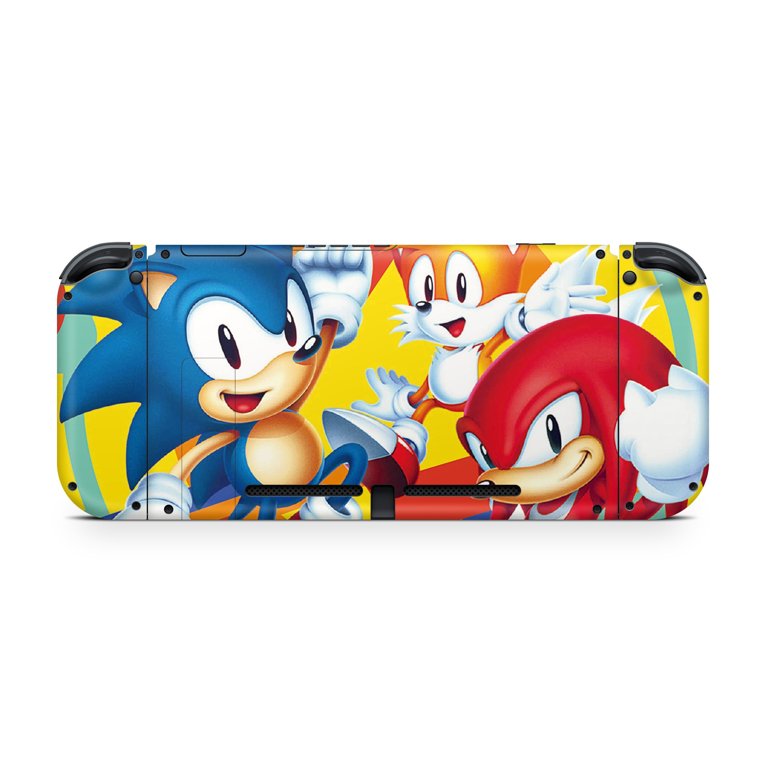 Blue Speedster Nintendo Switch OLED Skin