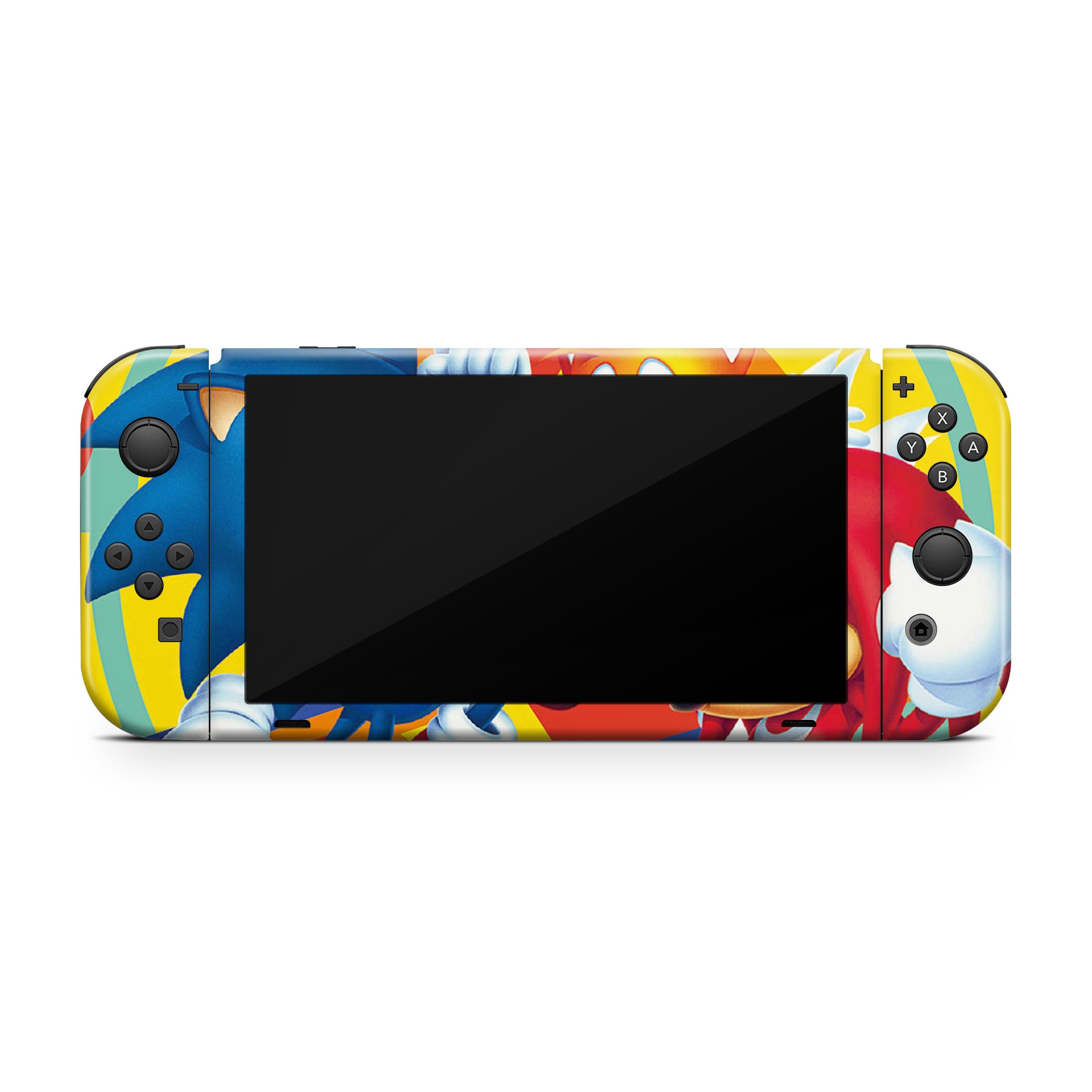 Blue Speedster Nintendo Switch OLED Skin
