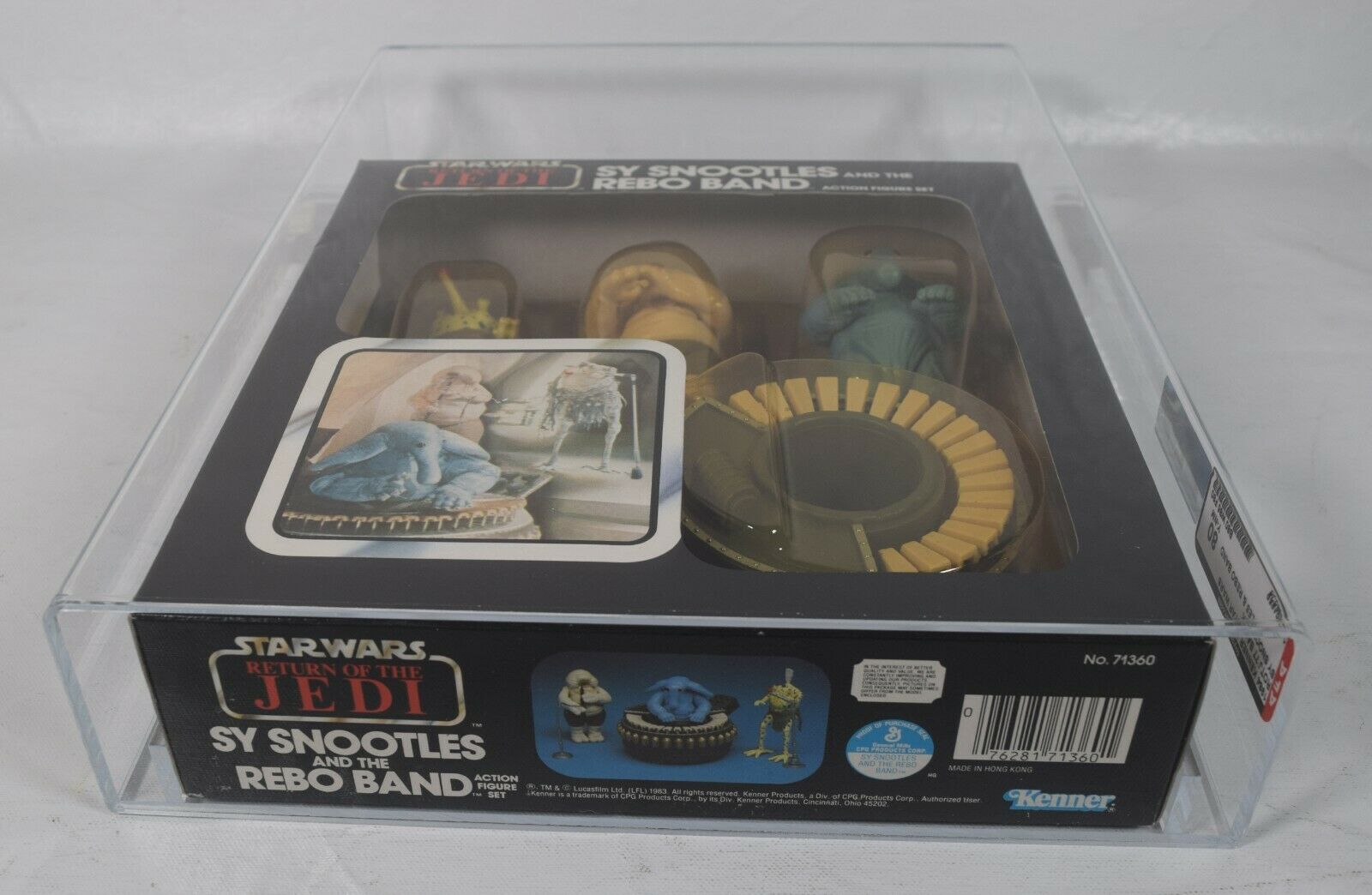 Star Wars ROTJ Sy Snootles Rebo Band Action Figure Kenner 1984 NIB AFA 80 Y