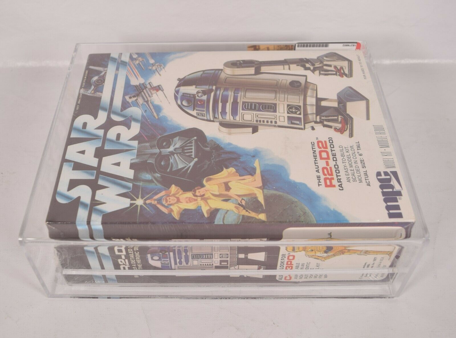 Star Wars R2-D2 Model Kit MPC 1977 AFA 85+