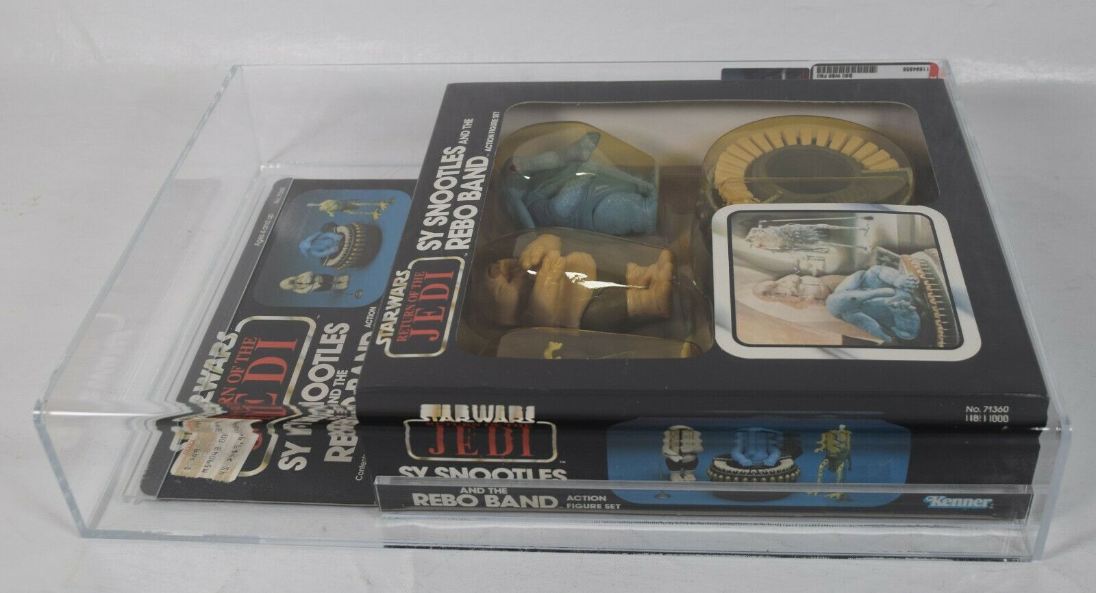 Star Wars ROTJ Sy Snootles Rebo Band Action Figure Kenner 1984 NIB AFA 80 Y