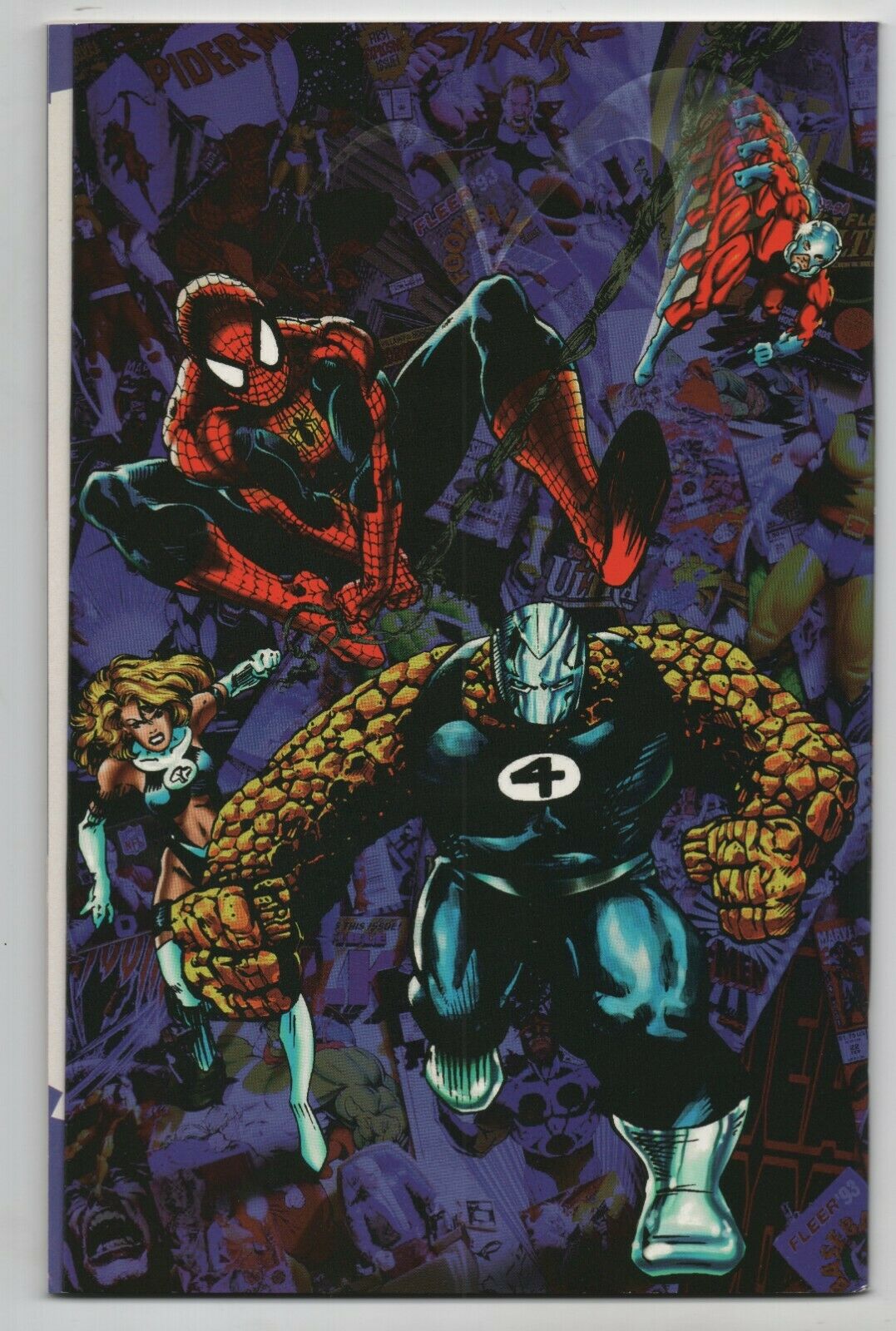 Marvel 1993 Annual Report 3 NM Spider-Man 2099 Avengers Fantastic Four