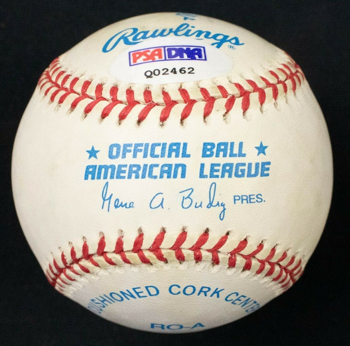 Wally Hood Signed OAL Baseball New York Yankees 1949 Yankees PSA LOA
