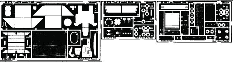 Eduard 35270 1/35 Armor- T34/76 Model 1942 for ZVE