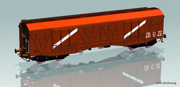 Piko 58233 HO Scale 1/87 2-Car Set Boxcars 401Ka Gags-tx PKP IV