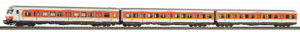 Piko 58388 HO Scale 1/87 3-Car Set x Passenger Cars S-Bahn Nürnberg DB IV