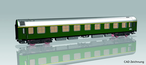 Piko 58551 HO Scale 1/87 Passenger Car Y Abme'69 DR IV