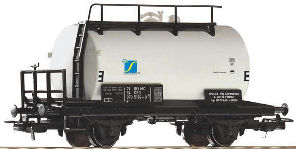 Piko 58793 HO Scale 1/87 2-Axle Tank Car Spolchemie CSD IV