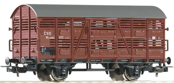 Piko 58901 HO Scale 1/87 Boxcar pro p?epravu zví?at ?SD III