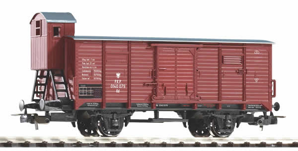 Piko 58927 HO Scale 1/87 G02 Boxcar w/Brake Cab PKP III
