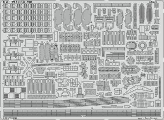 Eduard 53287 1/350 Ship- HMS Colombo for TSM
