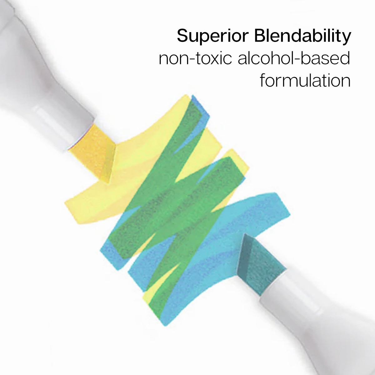 Double-Ended Alcohol Markers 24 Pastel Colors