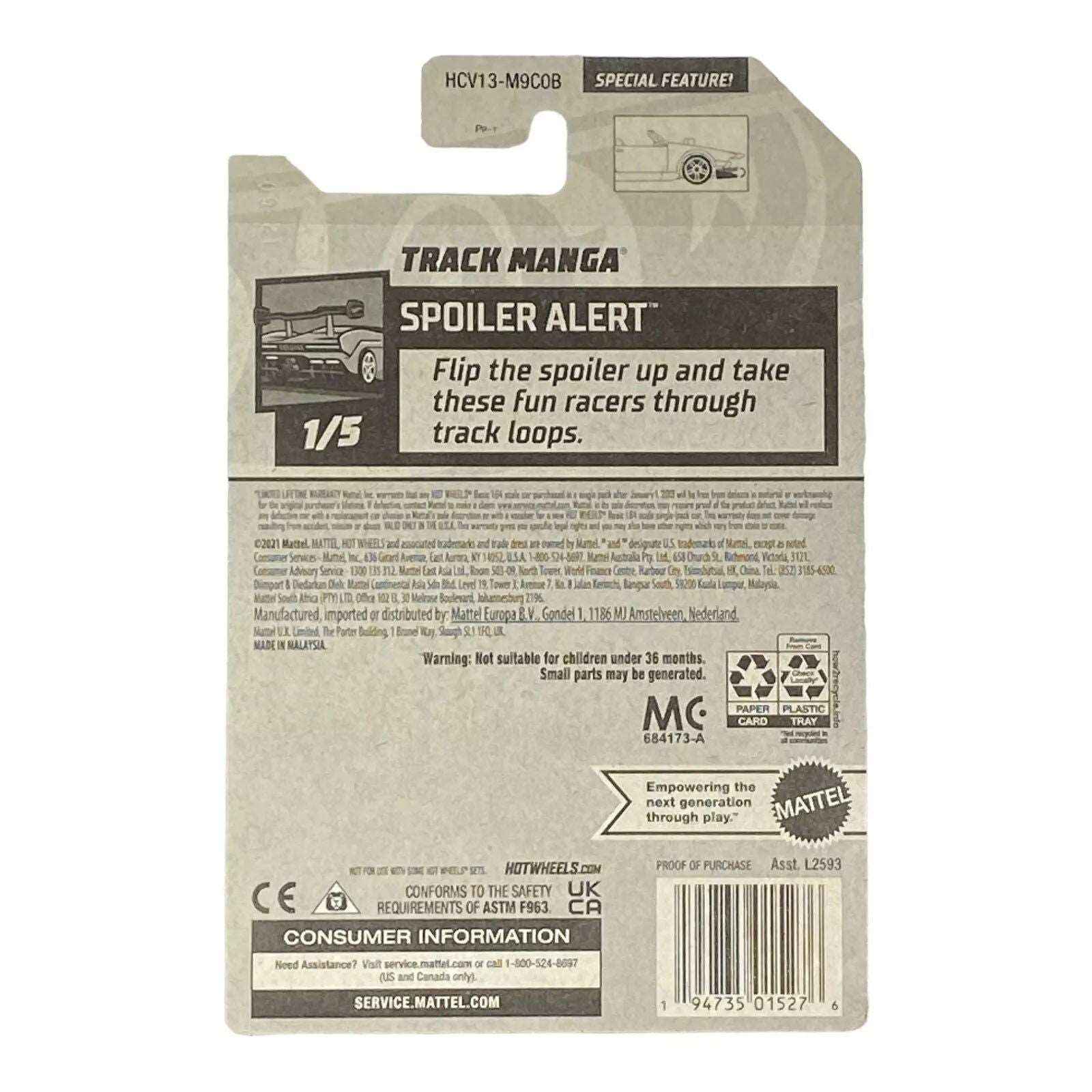 Hot Wheels Track Manga - Spoiler Alert Series 1/5