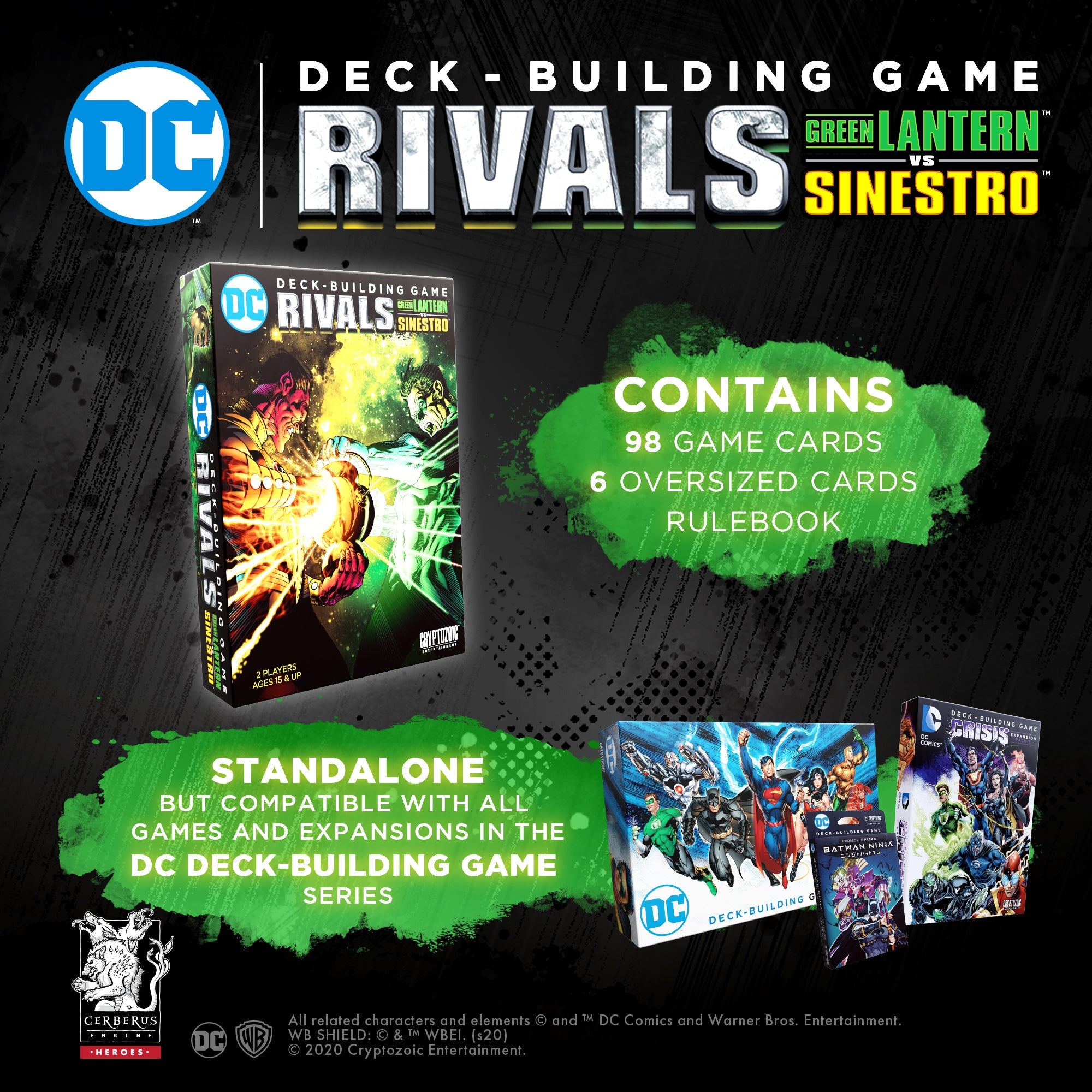 DC Deck-Building Game: Rivals — Green Lantern vs. Sinestro
