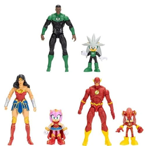 DC x Sonic the Hedgehog 2.5-Inch 2-Pack Action Figure - Select Figure(