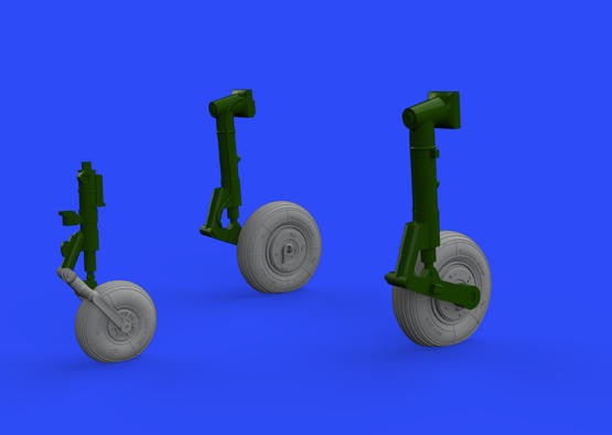 Eduard 648374 1/48 Aircraft- L29 Wheels for AGK & EDU (Resin)
