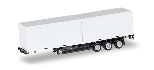 Herpa 76494 1/87 Scale 40' Krone Container Chassis