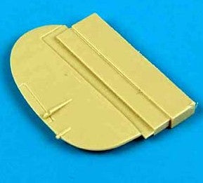 Quickboost 72247 1/72 Spitfire Mk IX Standard Chord Rudder for ARX