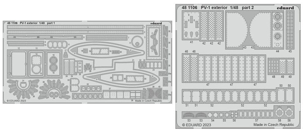 Eduard 481106 1/48 Aircraft- PV1 Exterior for ACY