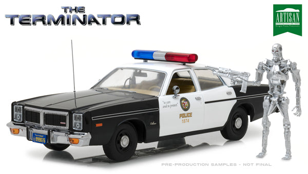 Greenlight 19042 1/18 Scale 1977 Dodge Monaco Metropolitan Police