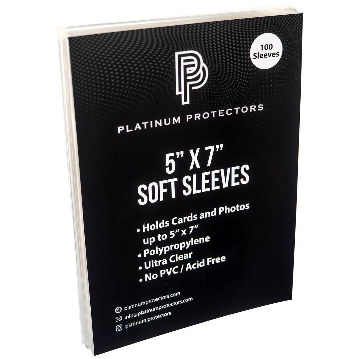 Photocard Sleeves 5" x 7"